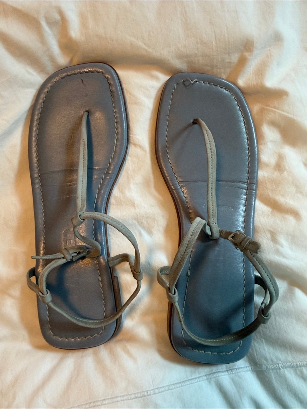 Jil Sander summer thong sandals